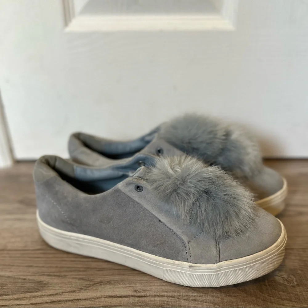 Sam Edelman Leya Blue and White Sneakers